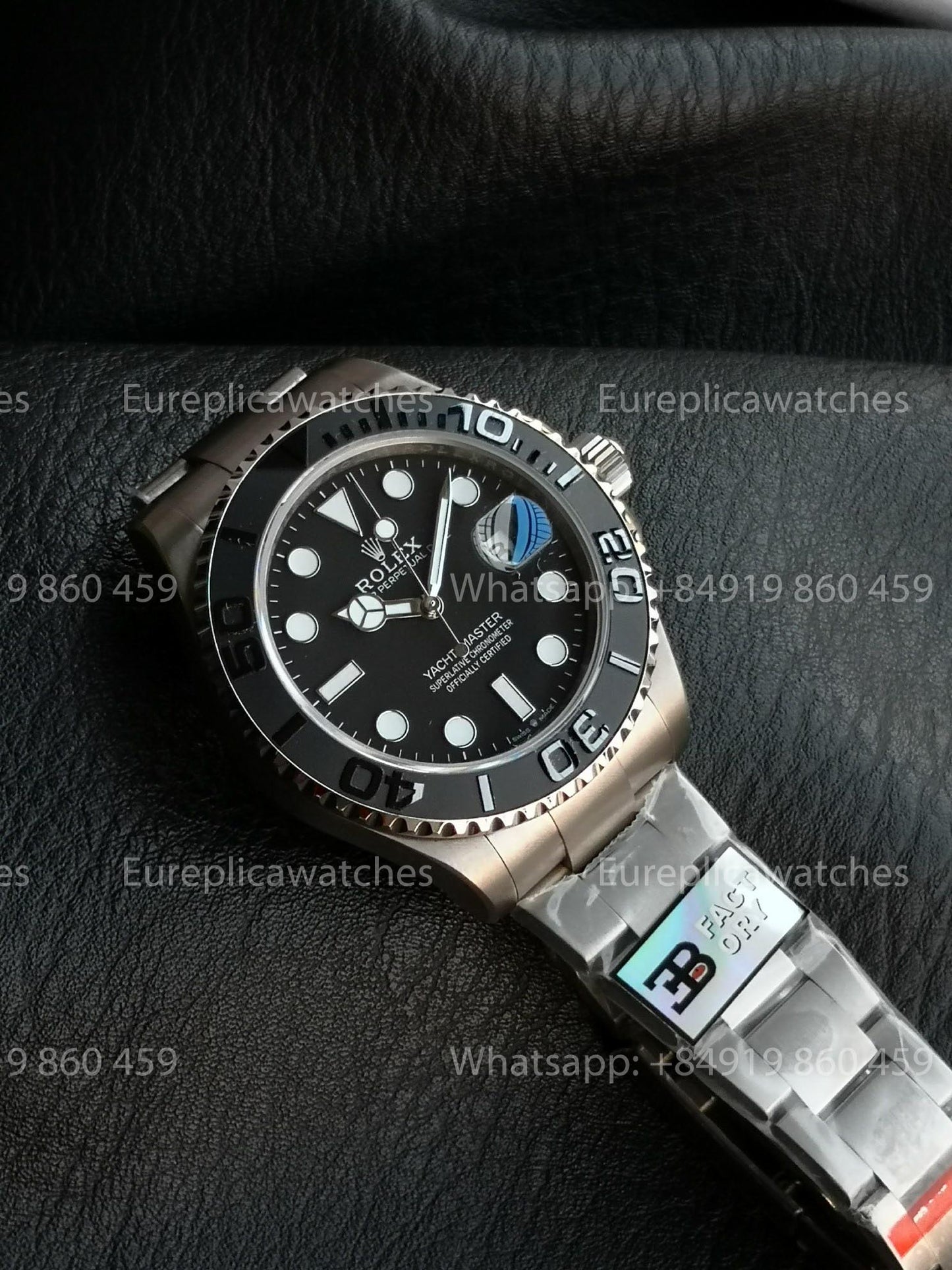 B Factory - Rolex Yacht Master M226627-0001 Titane 42MM 1:1 Meilleure Version B Factory