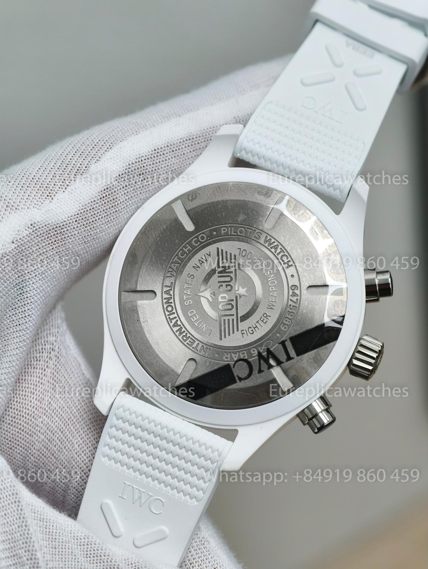 APS - IWC Pilot Chrono Top Gun Lake Tahoe IW389105 APS Factory 1:1 Best Version