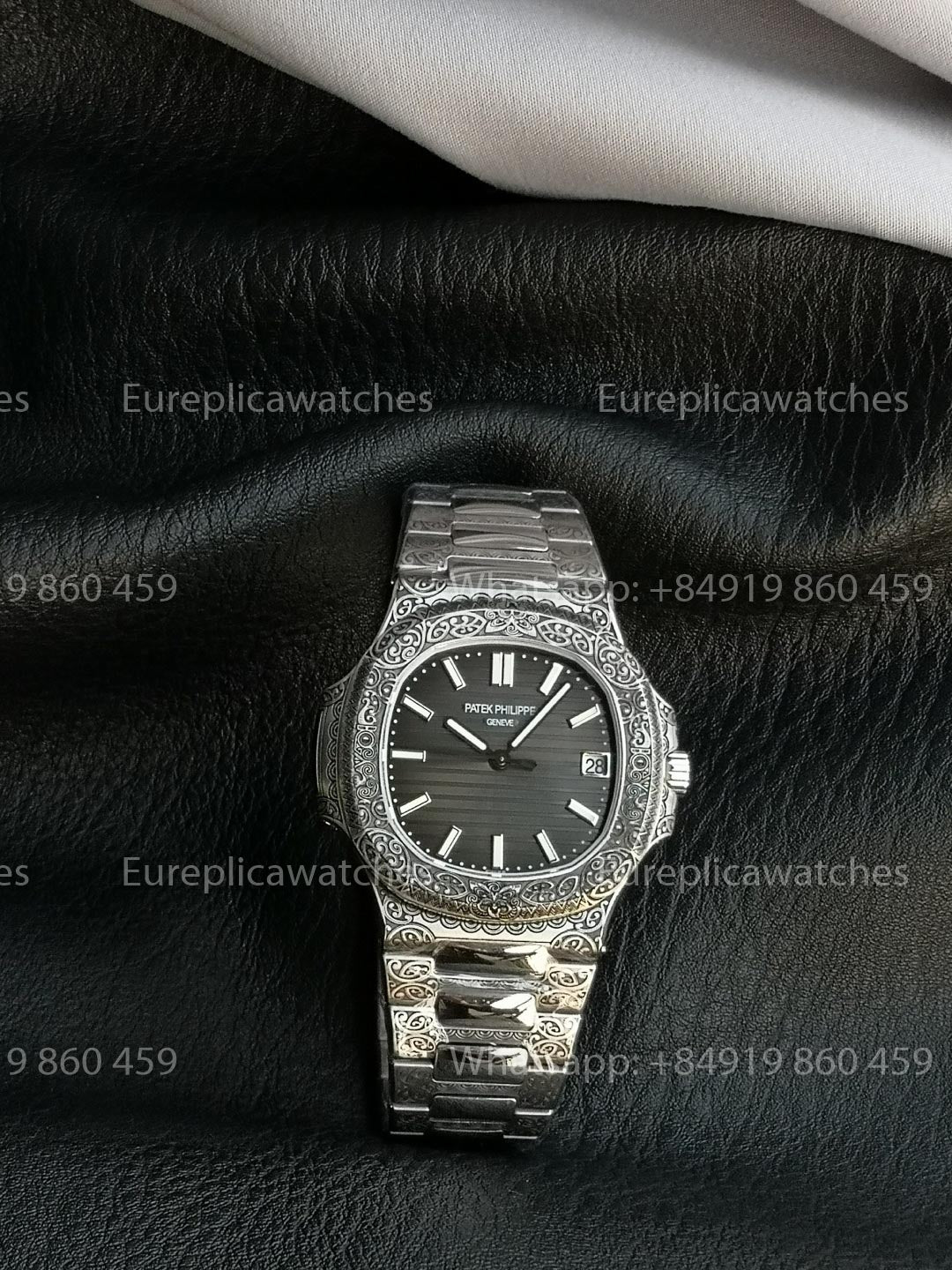 Patek Philippe Nautilus Réf. 5711/1500A 1:1 Meilleure Version édition gravée