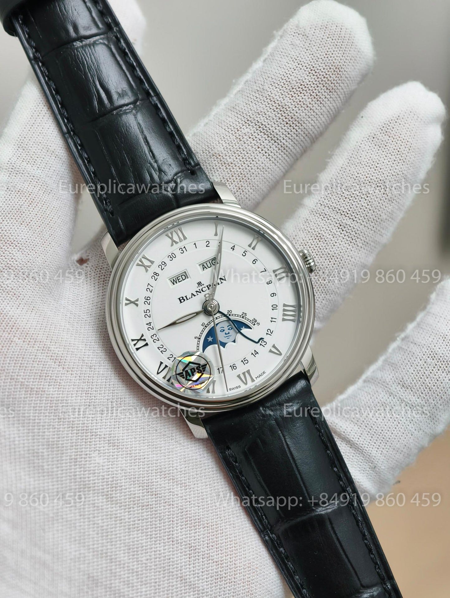 APS - Blancpain Villeret 6654-1127-55B OM Factory 1:1 Best Version APS Factory