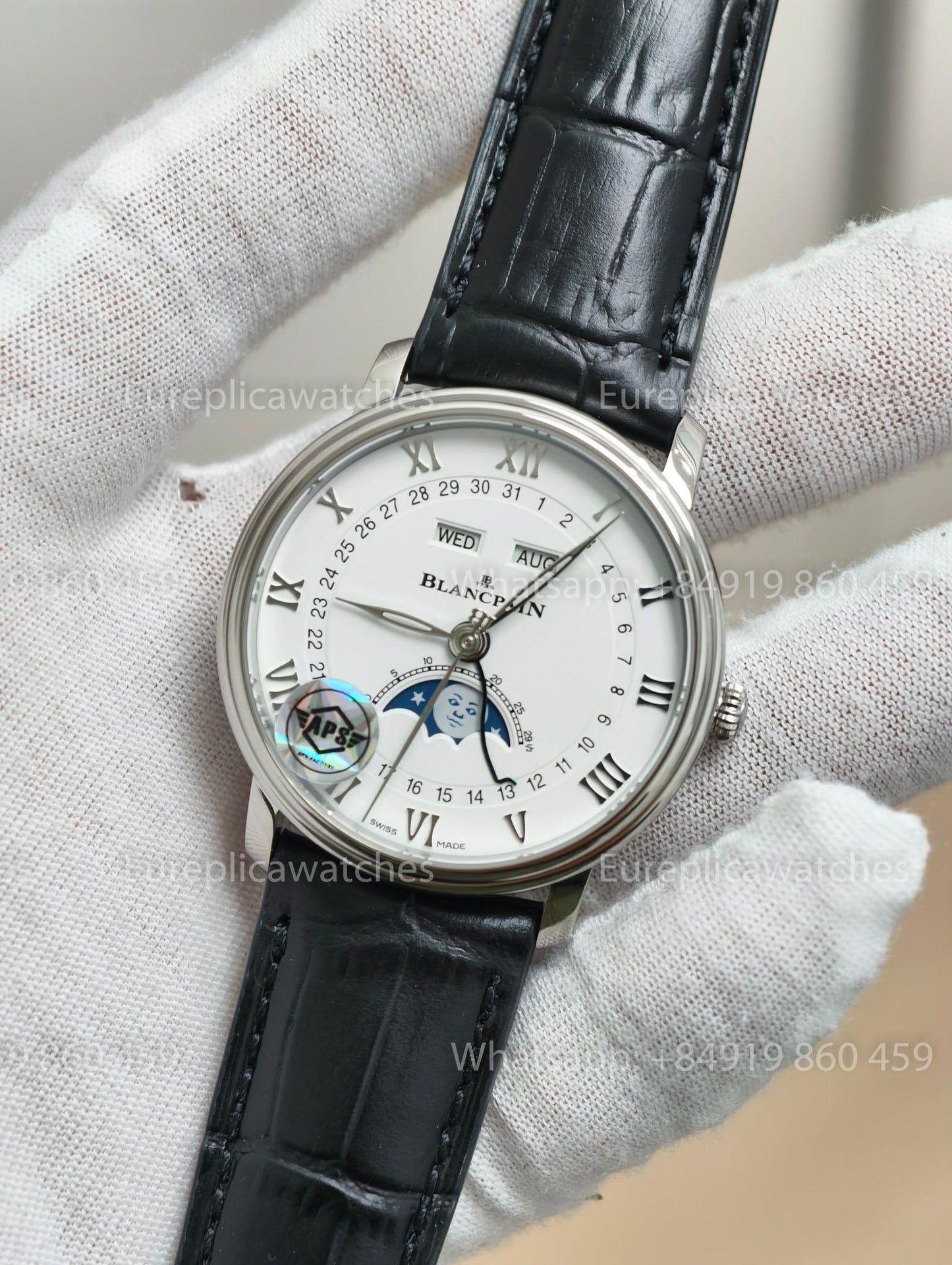 APS - Blancpain Villeret 6654-1127-55B OM Factory 1:1 Best Version APS Factory