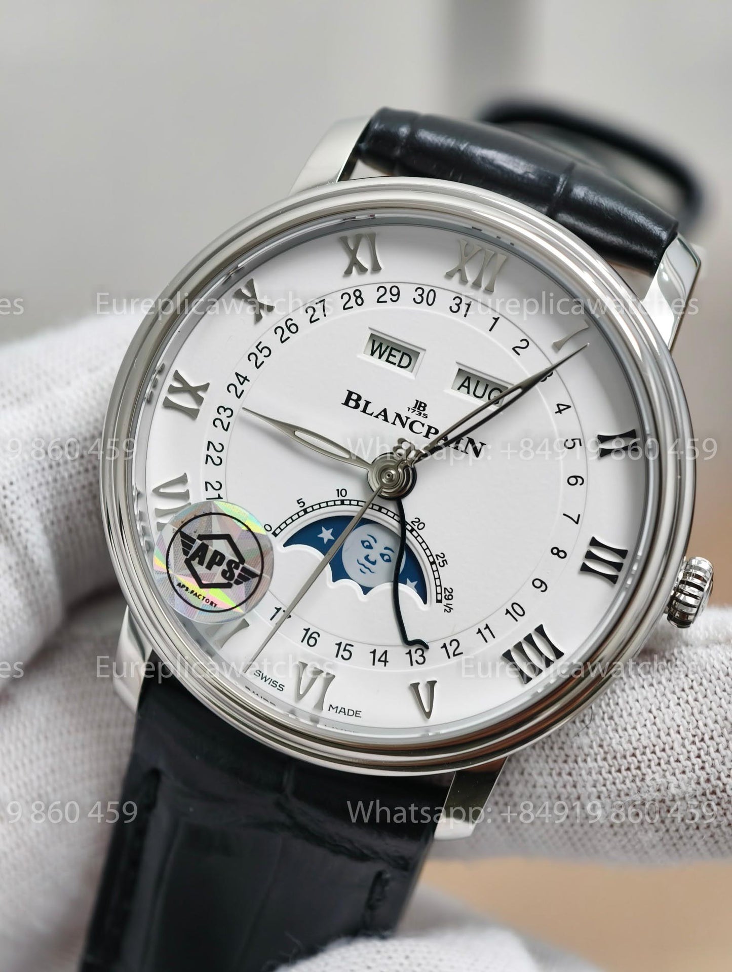 APS - Blancpain Villeret 6654-1127-55B OM Factory 1:1 Best Version APS Factory
