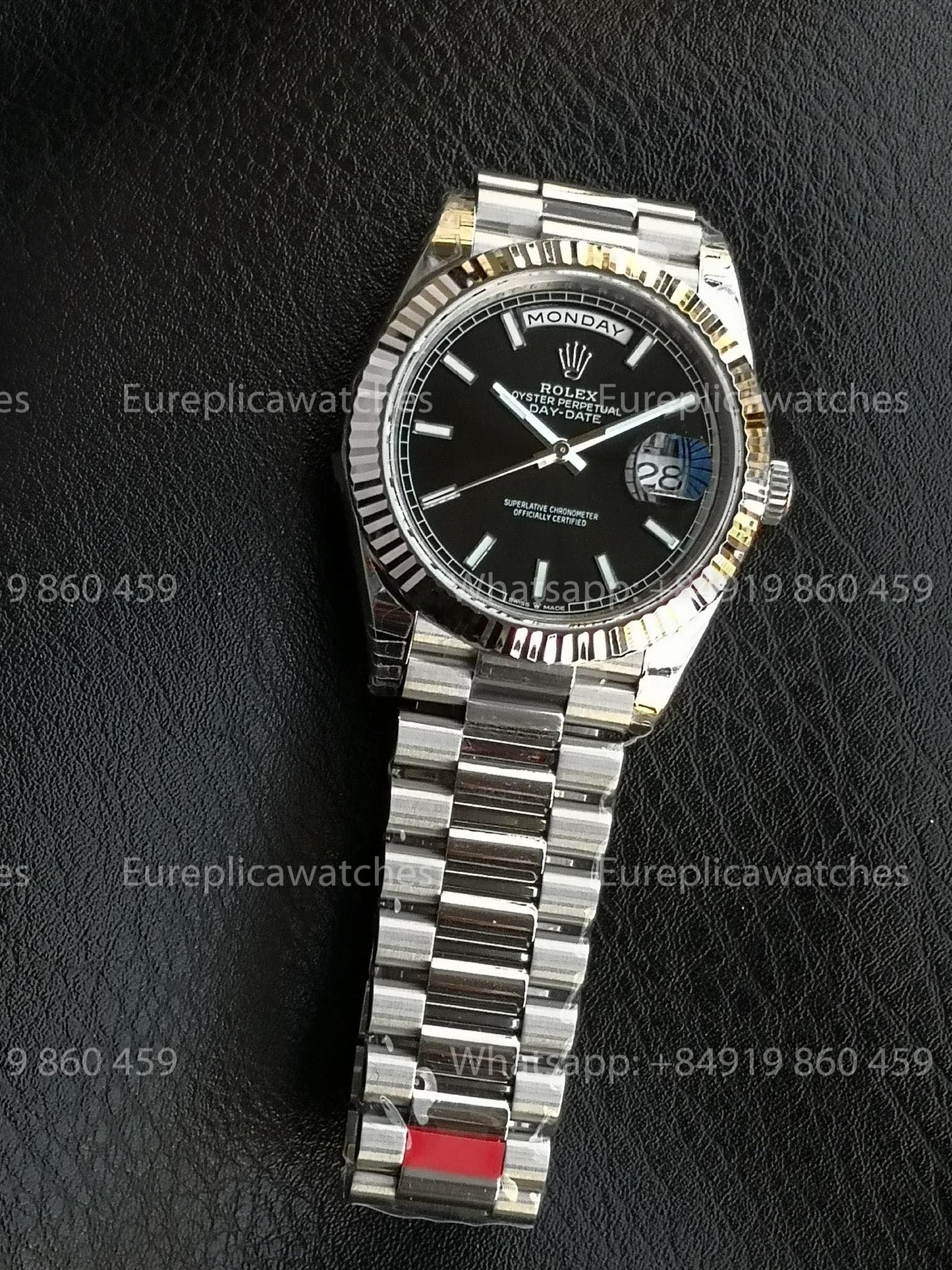 VSF - Rolex Day Date 40 M228239-0005 Black Dial 1:1 Best Version VS Factory 3255 Dandong movement