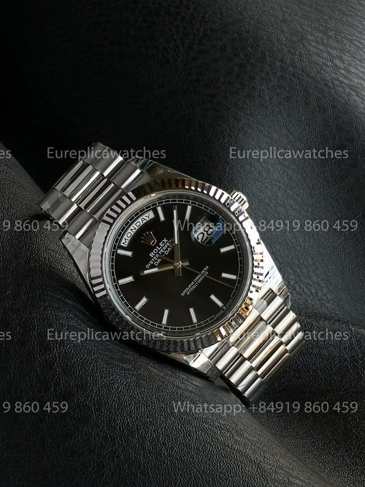 VSF - Rolex Day Date 40 M228239-0005 Black Dial 1:1 Best Version VS Factory 3255 Dandong movement