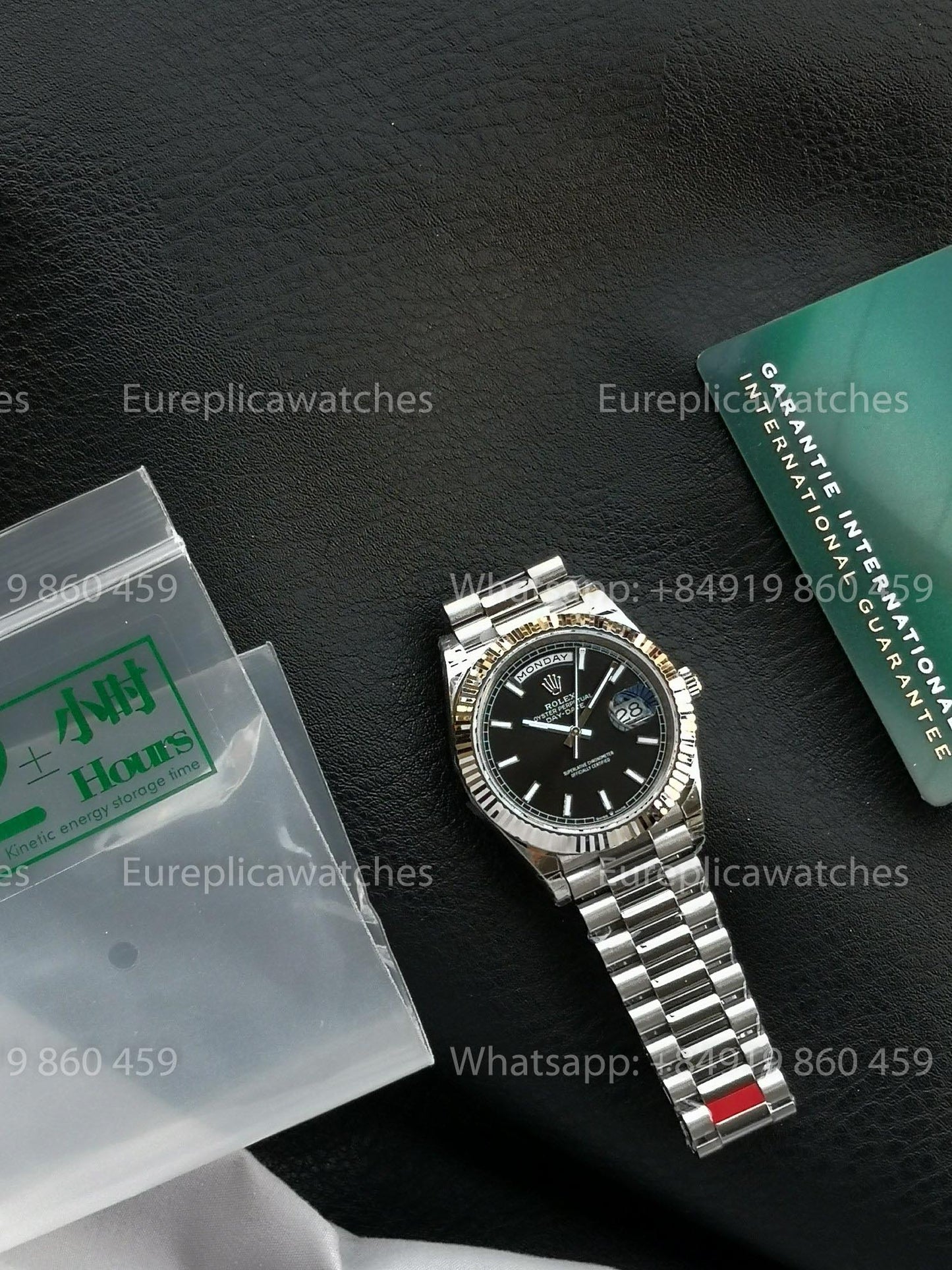 VSF - Rolex Day Date 40 M228239-0005 Black Dial 1:1 Best Version VS Factory 3255 Dandong movement