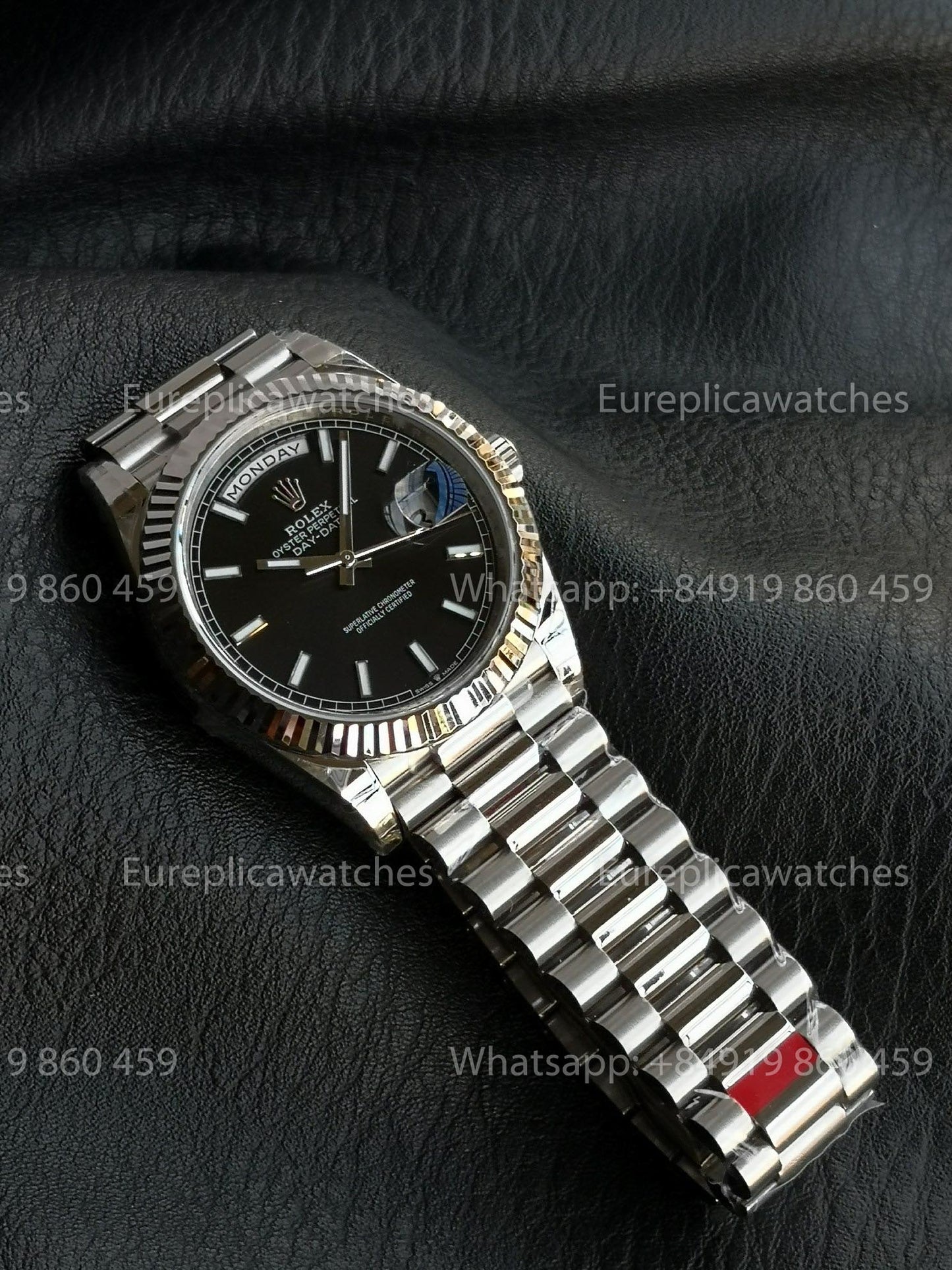 VSF - Rolex Day Date 40 M228239-0005 Black Dial 1:1 Best Version VS Factory 3255 Dandong movement