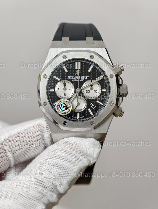Audemars Piguet Royal Oak 26331 APS Factory 1:1 Best Version Black Dial Rubber Strap