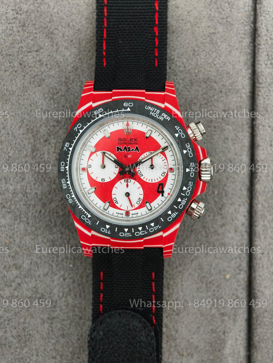 Rolex Daytona Diw KAKHA KALADZE Red Carbon Diw Factory 1:1 Super Clone