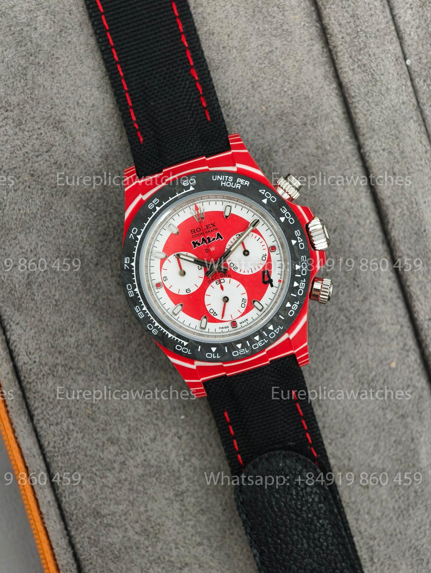 Rolex Daytona Diw KAKHA KALADZE Rouge Carbone Diw Factory 1:1 Super Clone