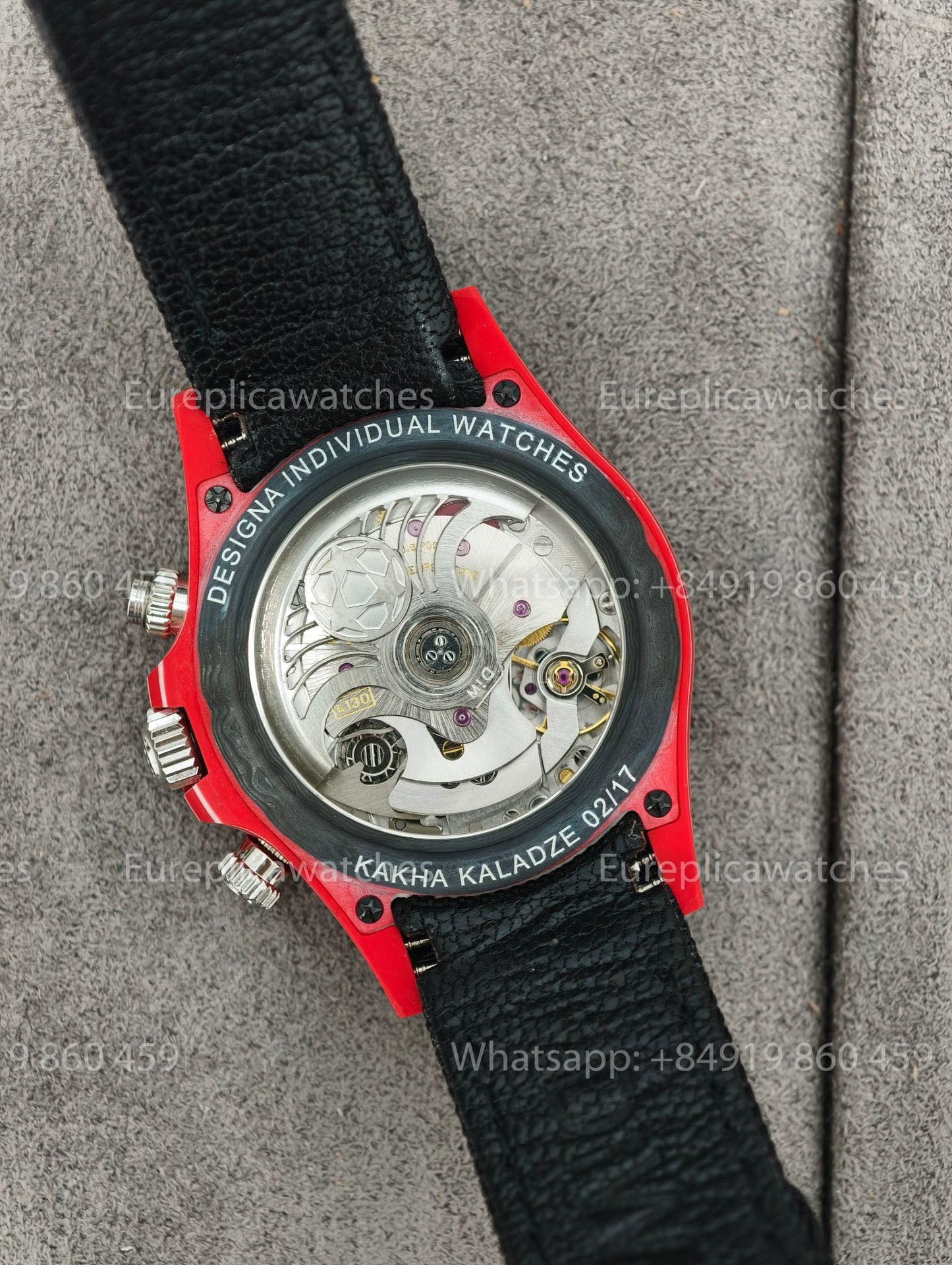 Rolex Daytona Diw KAKHA KALADZE Rouge Carbone Diw Factory 1:1 Super Clone