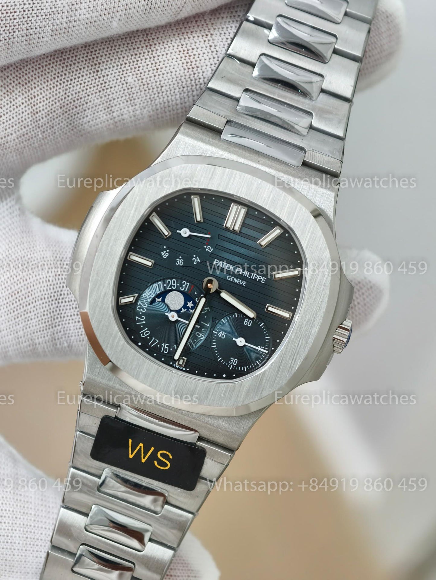 WS Factory - Patek Philippe Nautilus Ref. 5712/1A Blue Dial is a flagship-level release