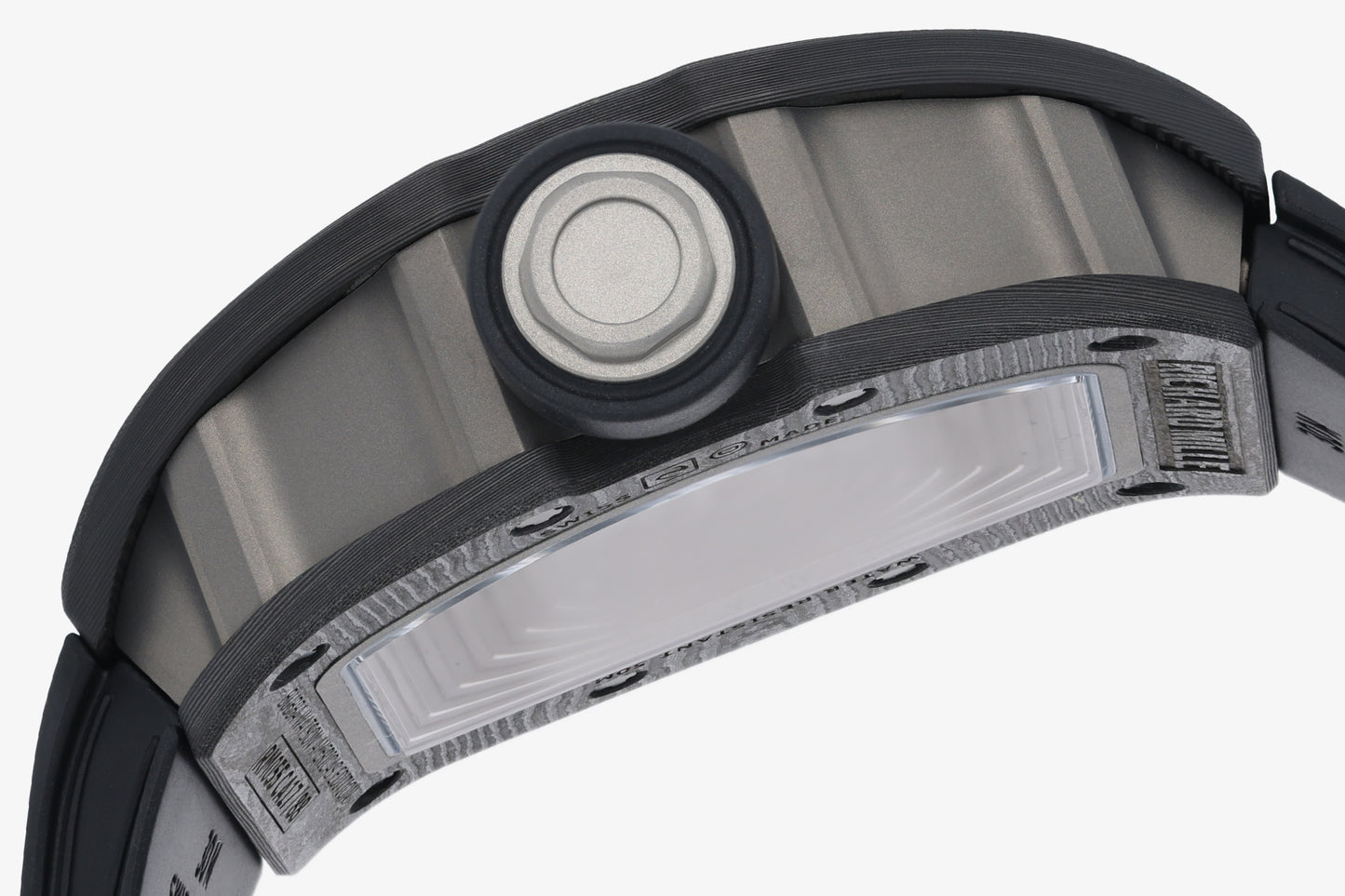 ZF Factory - RICHARD MILLE  RM055  NTPT V3 Carbon Fiber Case Black