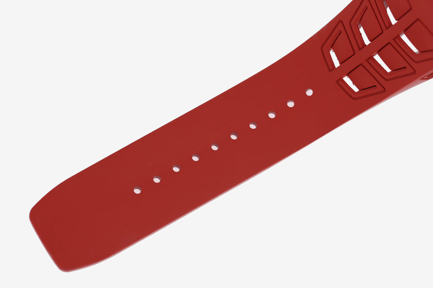 ZF Factory - RICHARD MILLE  RM055  NTPT V3 Carbon Fiber Case Red Strap and Knob