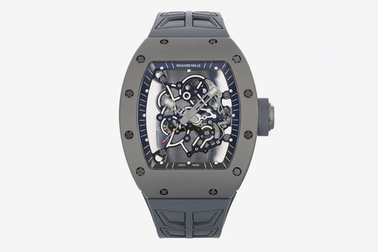 ZF Factory - RICHARD MILLE  RM055  NTPT V3 Carbon Fiber Case Grey