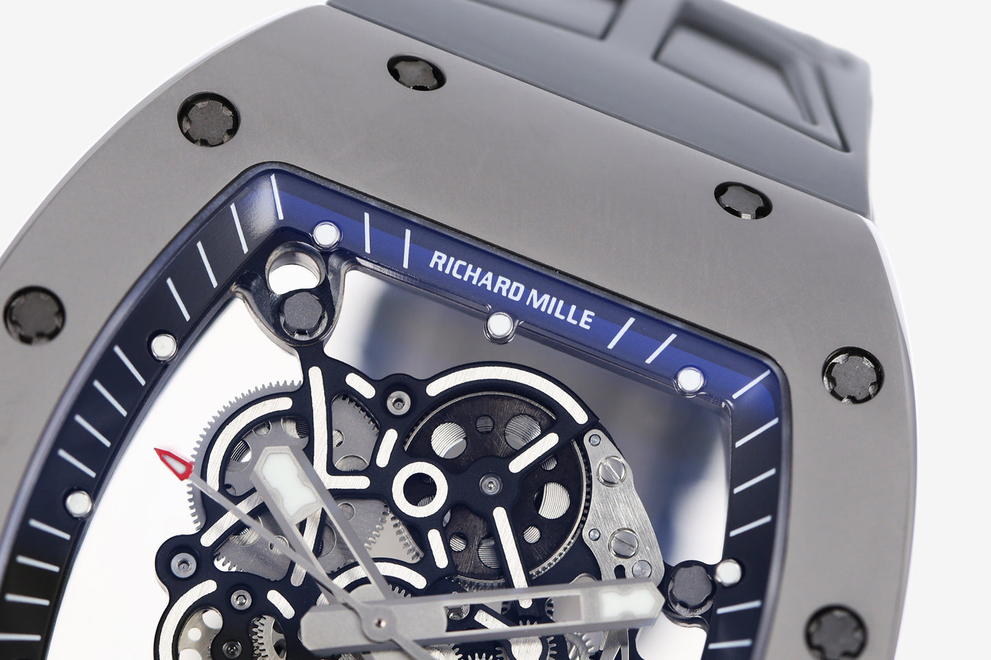 ZF Factory - RICHARD MILLE  RM055  NTPT V3 Carbon Fiber Case Grey