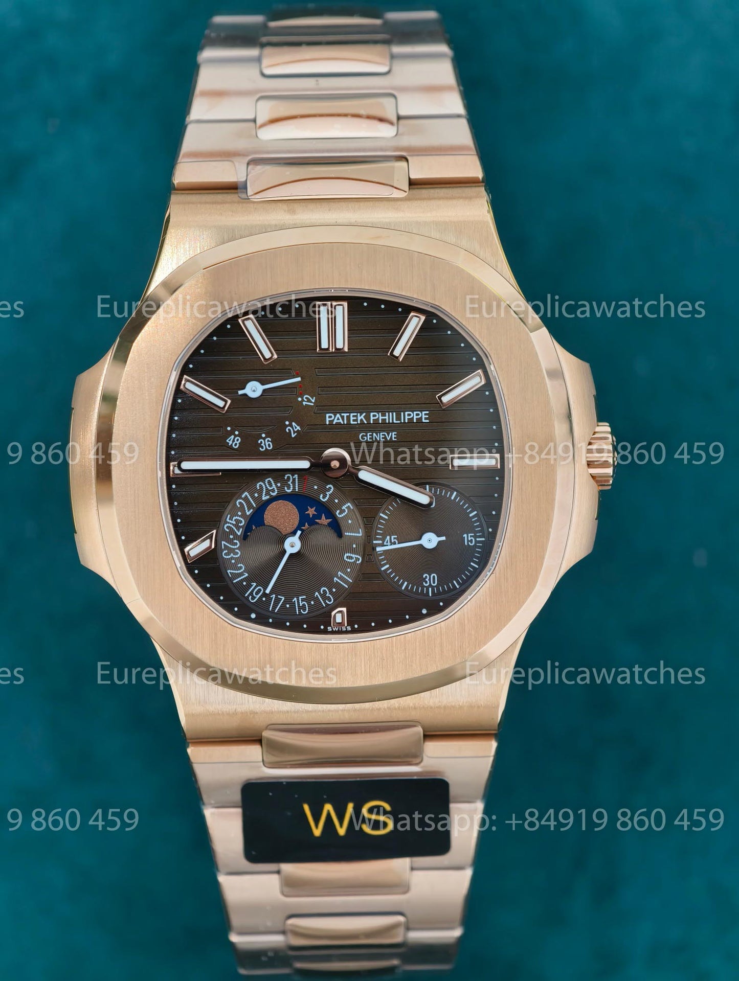 WS Factory - Patek Philippe Nautilus Ref. 5712/1A Brown Dial ist eine Veröffentlichung auf Flagship-Niveau
