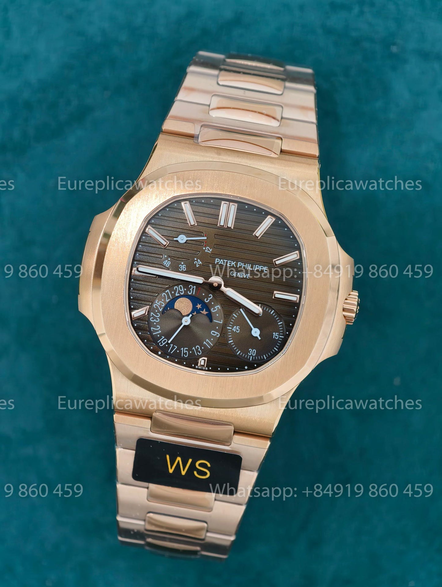 WS Factory - Patek Philippe Nautilus Ref. 5712/1A Brown Dial ist eine Veröffentlichung auf Flagship-Niveau