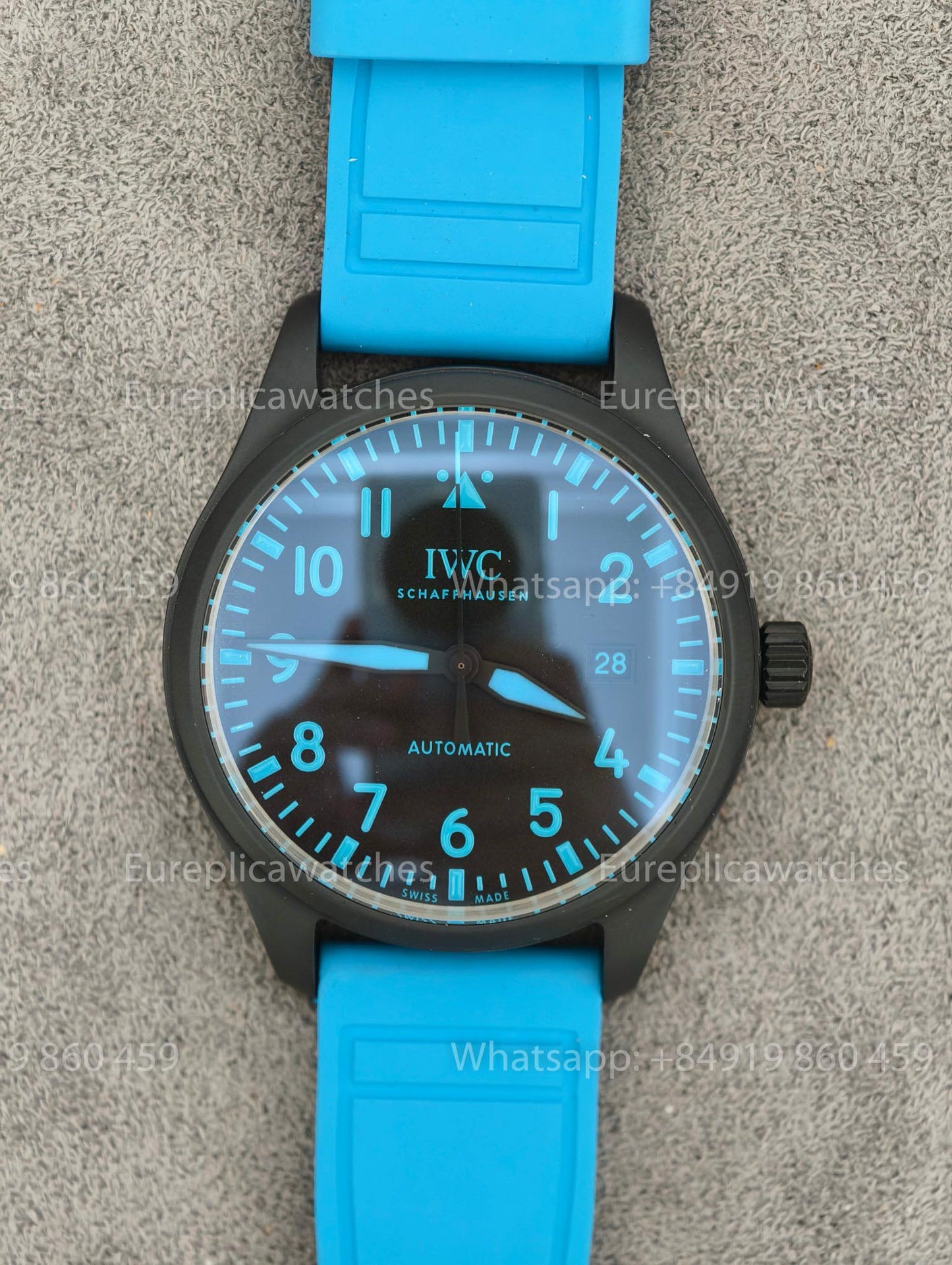 M+ Factory -  IWC Pilot's TOP GUN IW328106 Mojave Desert Watch Black case