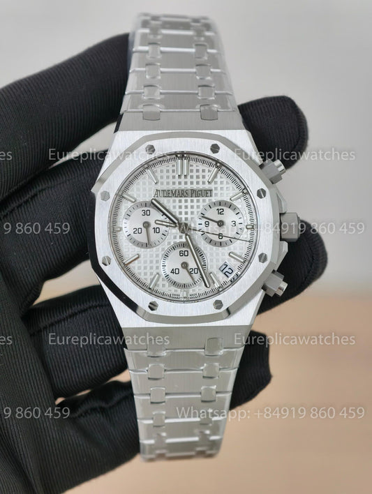 ZF Factory Audemars Piguet Royal Oak Chronograph 26240ST White Dial