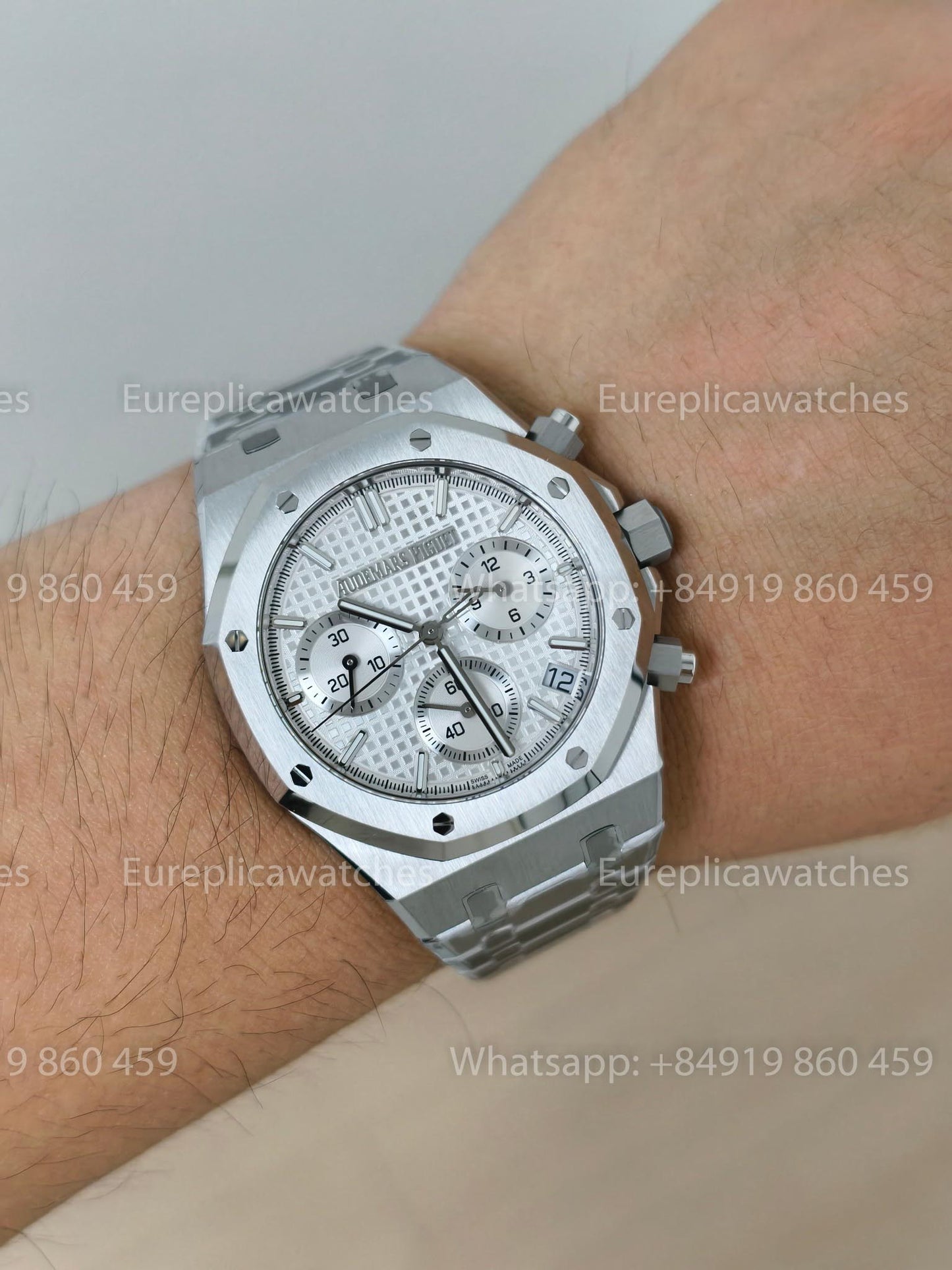 ZF Factory Audemars Piguet Royal Oak Chronograph 26240ST White Dial
