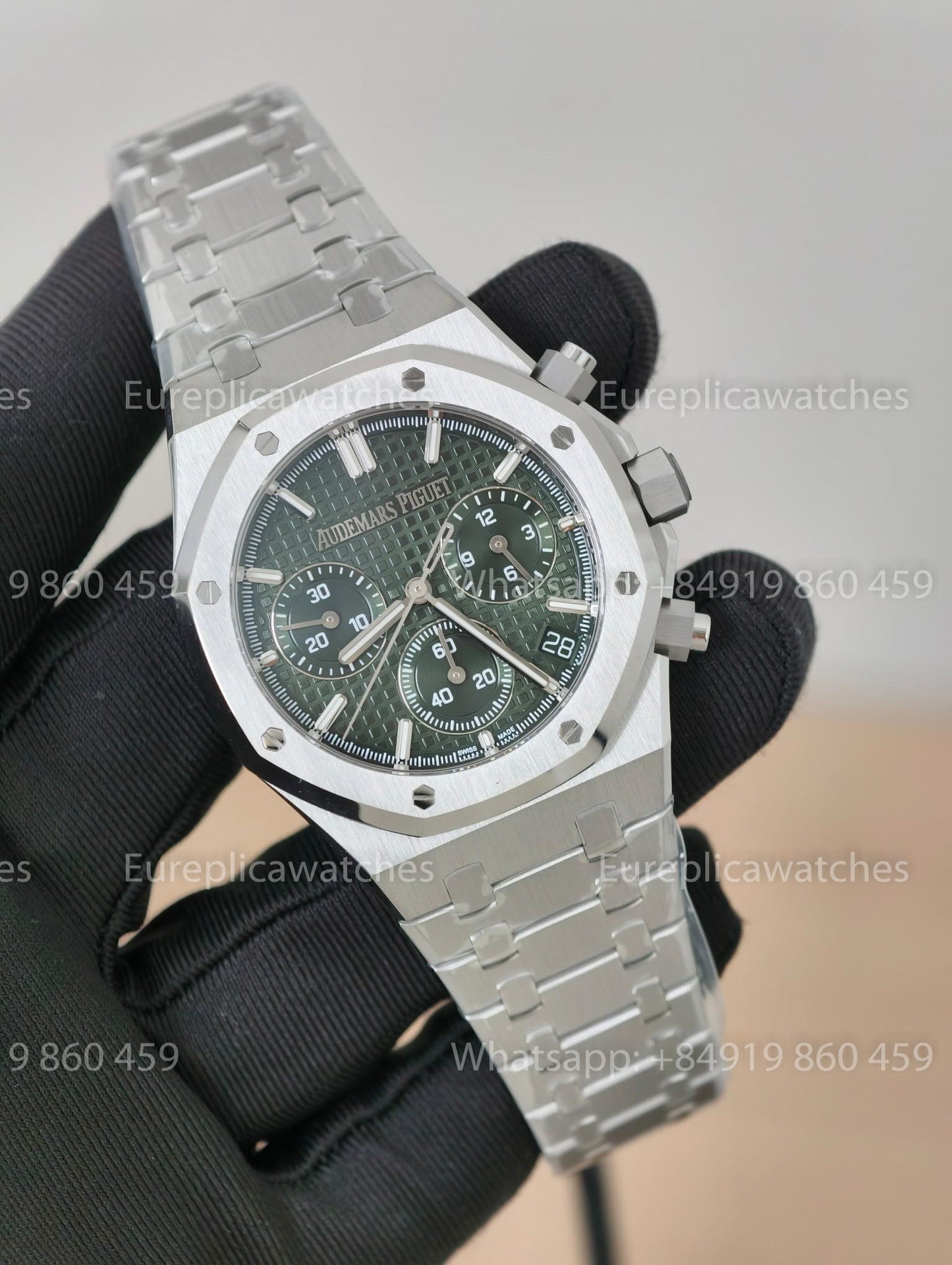 ZF Factory Audemars Piguet Royal Oak Chronograph 26240ST Grünes Zifferblatt