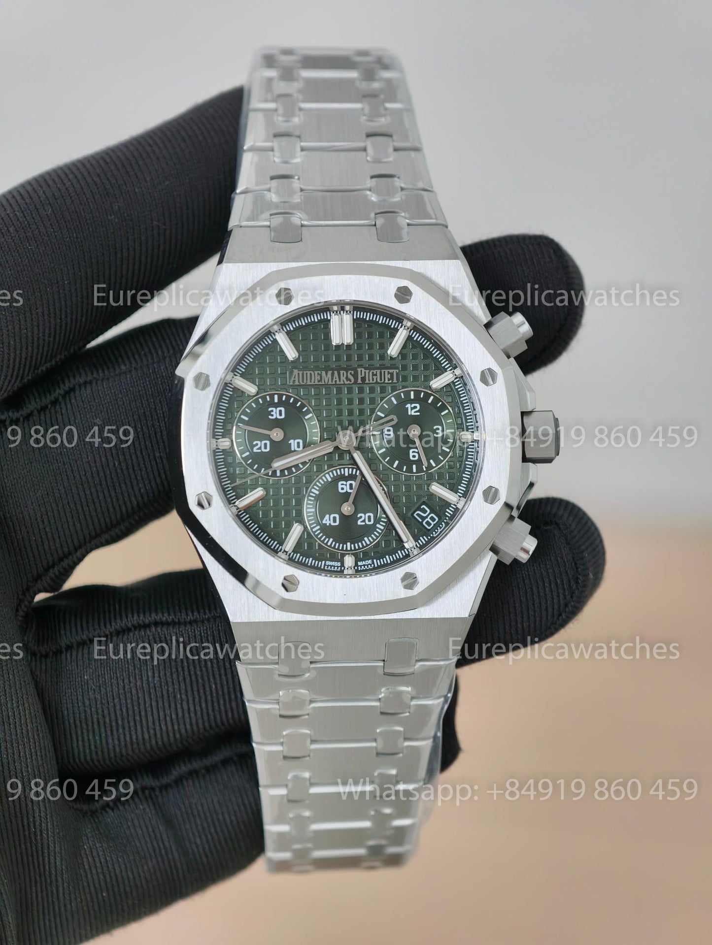 ZF Factory Audemars Piguet Royal Oak Chronograph 26240ST Grünes Zifferblatt
