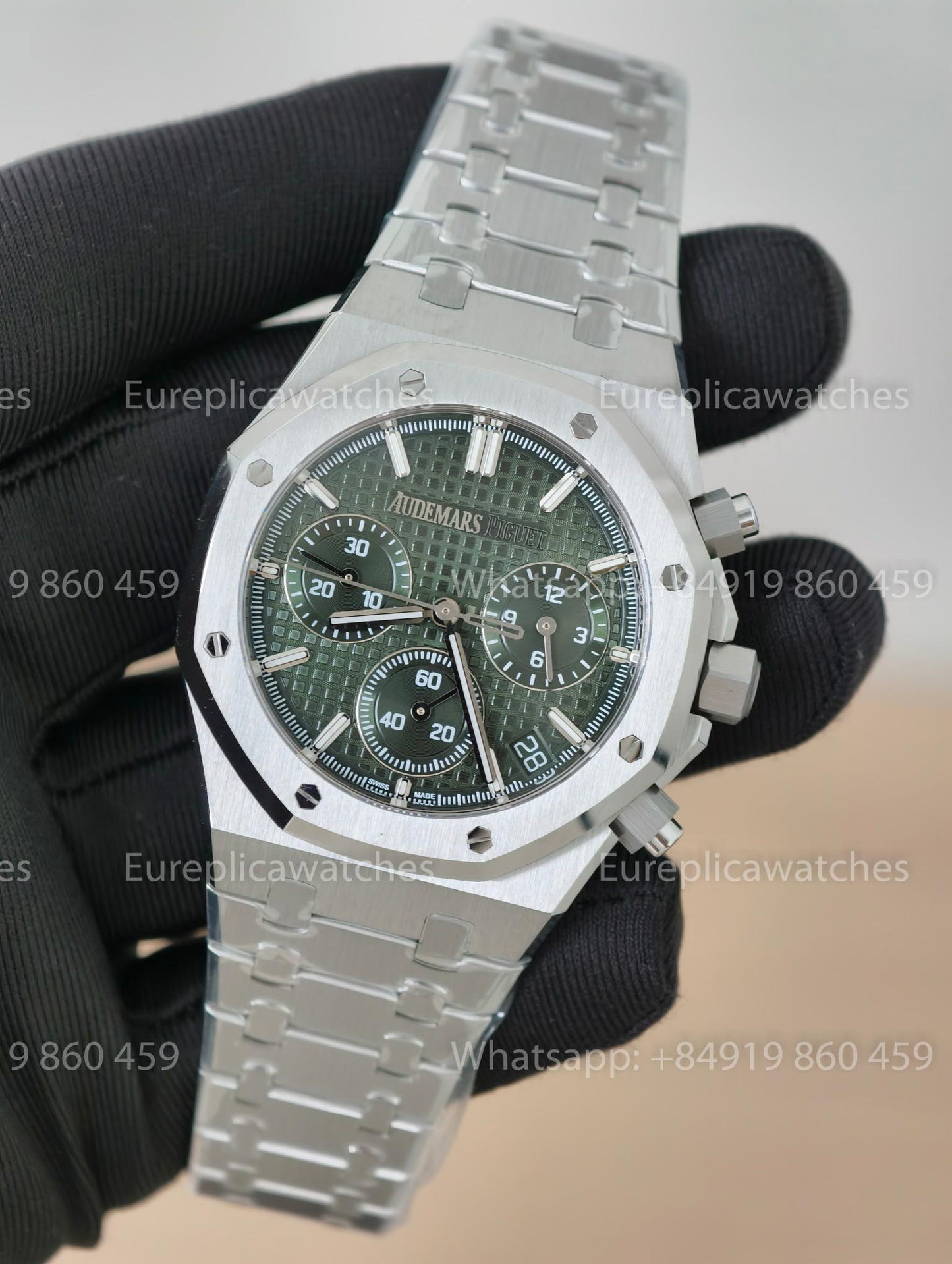 ZF Factory Audemars Piguet Royal Oak Chronograph 26240ST Grünes Zifferblatt