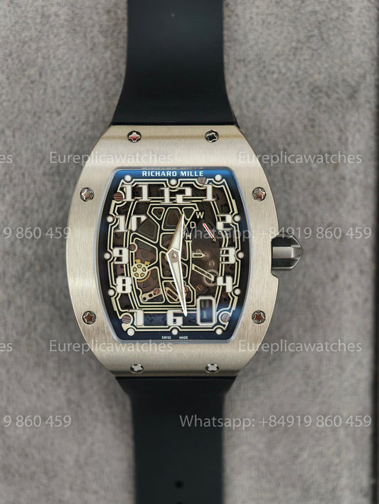 Best Factory - Richard Mille RM67-01 Titanium Includes 1 fabric watch strap.