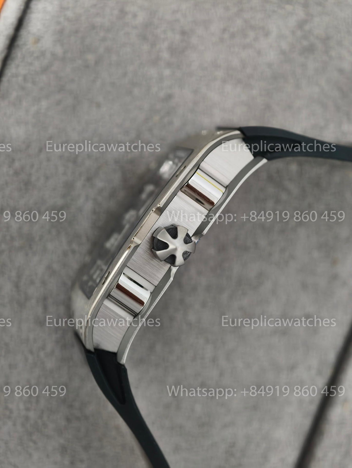Best Factory - Richard Mille RM67-01 Titanium Includes 1 fabric watch strap.