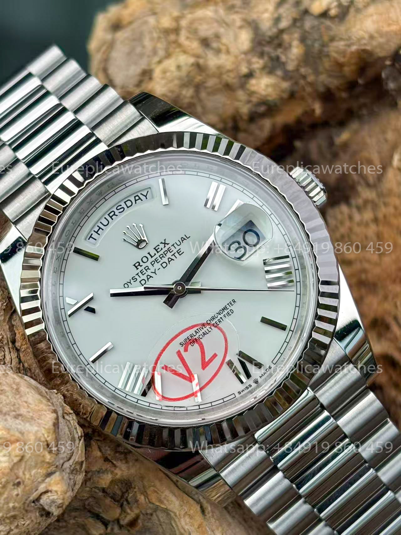 VSF Factory - Rolex Day Date 40 M228239  Roman Dial VS Factory V2