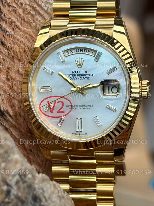 VSF Factory - Rolex Day Date 40 M228238-0071 228238-0071  Mother of Pearl Dial VS Factory V2