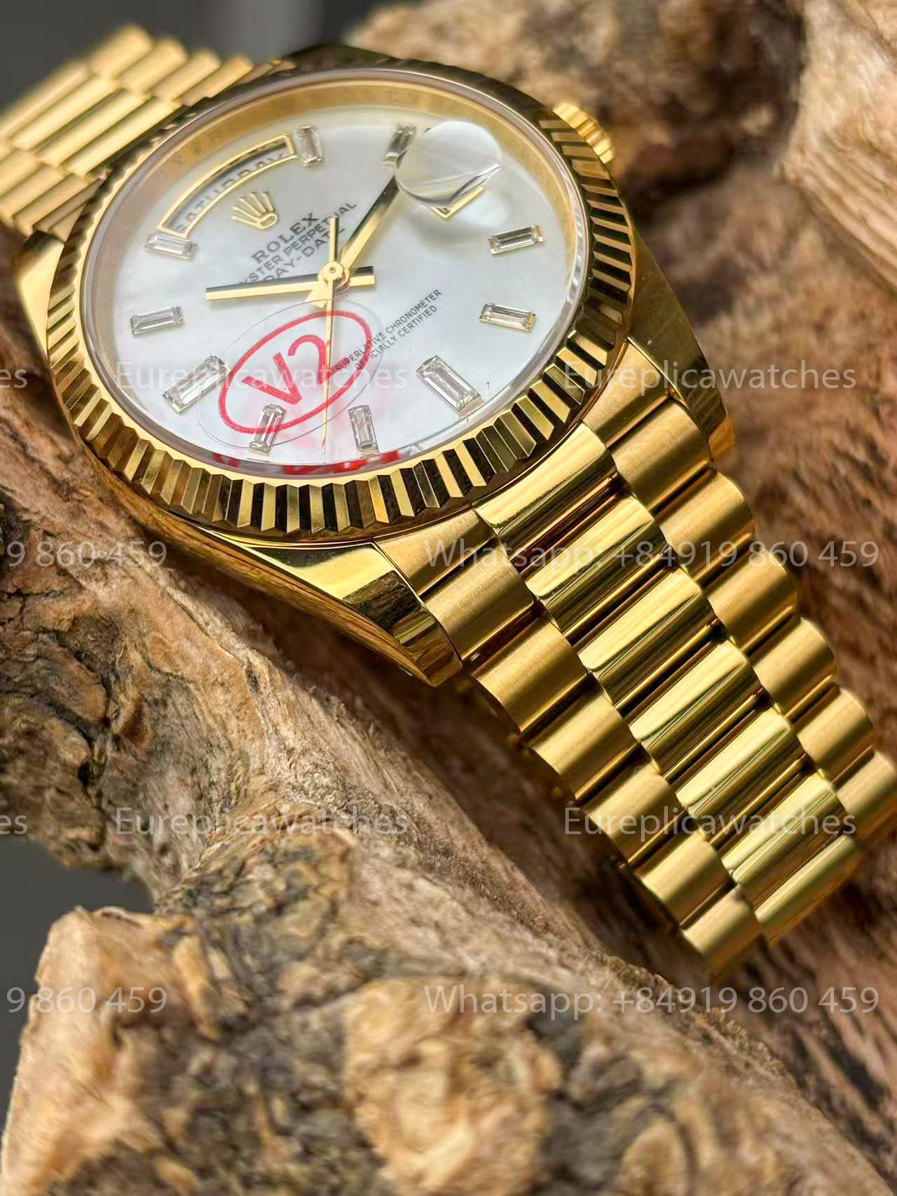 VSF Factory - Rolex Day Date 40 M228238-0071 228238-0071  Mother of Pearl Dial VS Factory V2