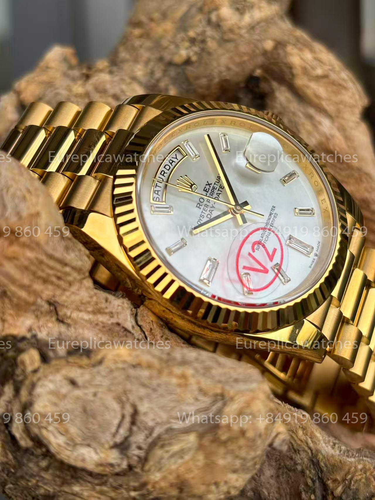 VSF Factory - Rolex Day Date 40 M228238-0071 228238-0071  Mother of Pearl Dial VS Factory V2