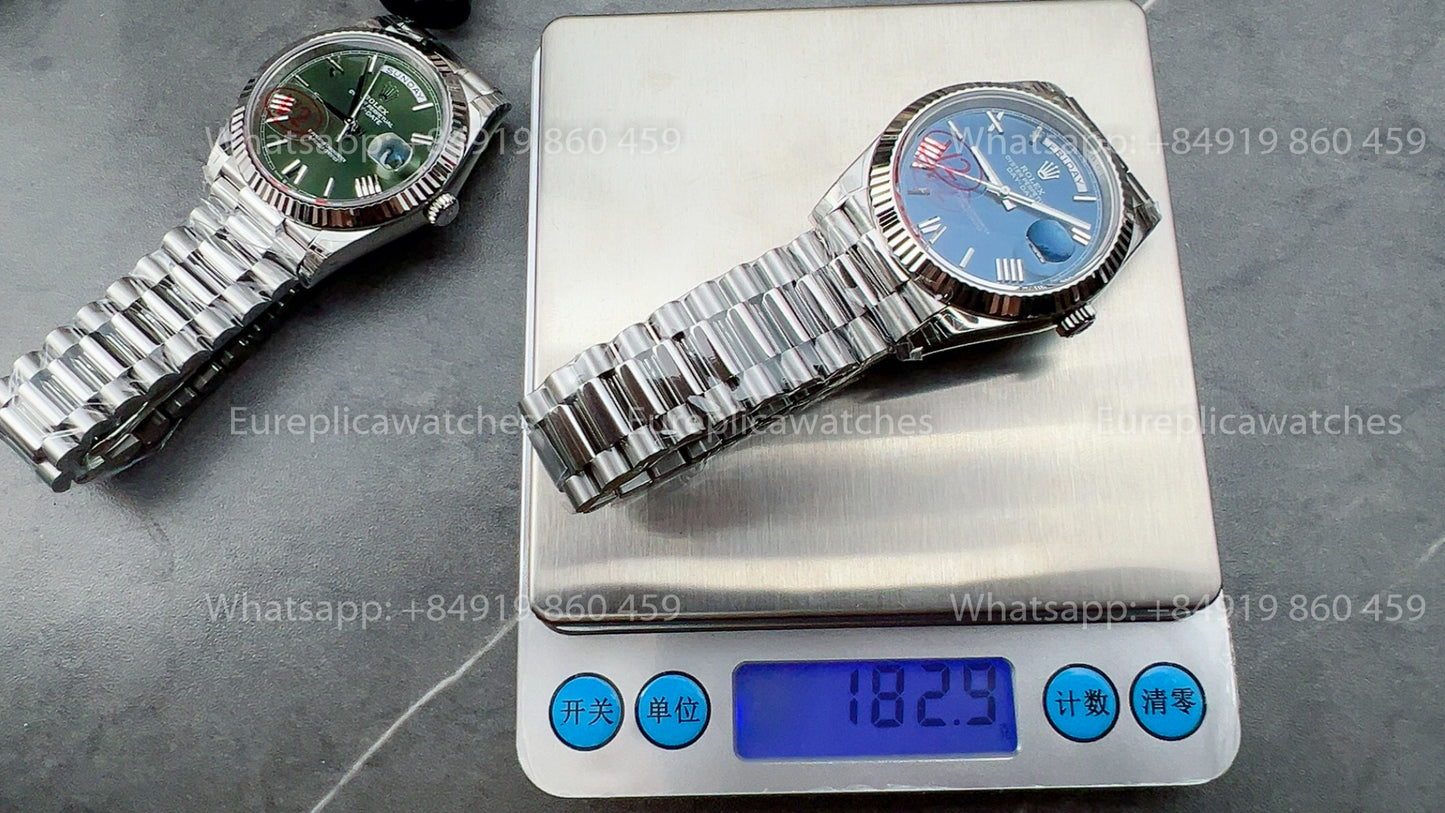 VSF Factory - Rolex Day Date 40 M228239-0033 Olive Dial 228239-0033 VS Factory V2