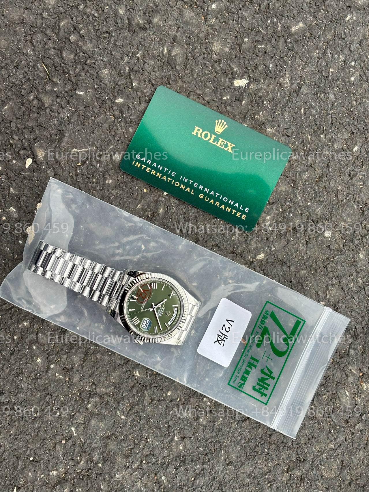 VSF Factory - Rolex Day Date 40 M228239-0033 Olive Dial 228239-0033 VS Factory V2
