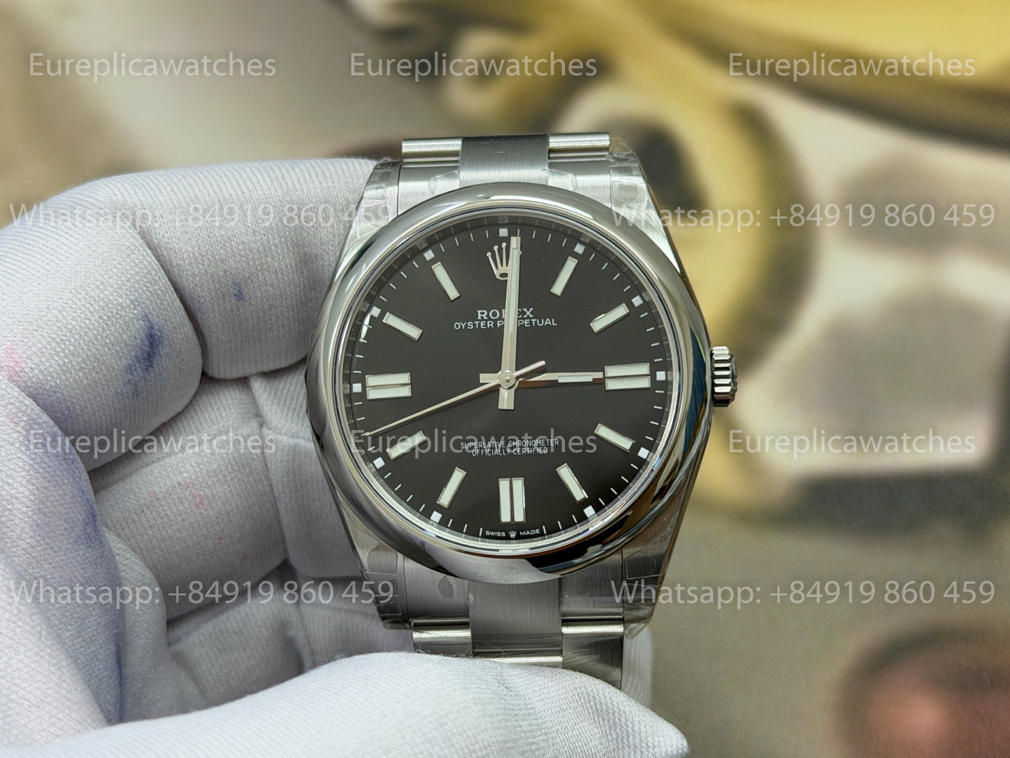 VS Factory - Rolex Oyster Perpetual M124300 41MM Black Dial 3230 Movement