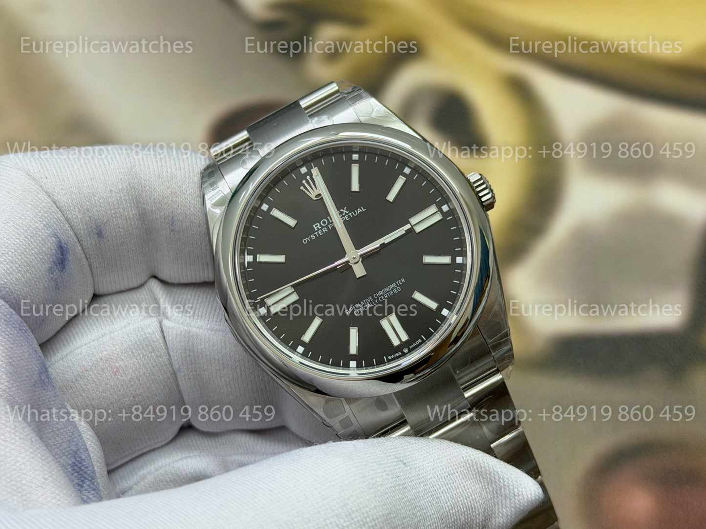 VS Factory - Rolex Oyster Perpetual M124300 41MM Black Dial 3230 Movement