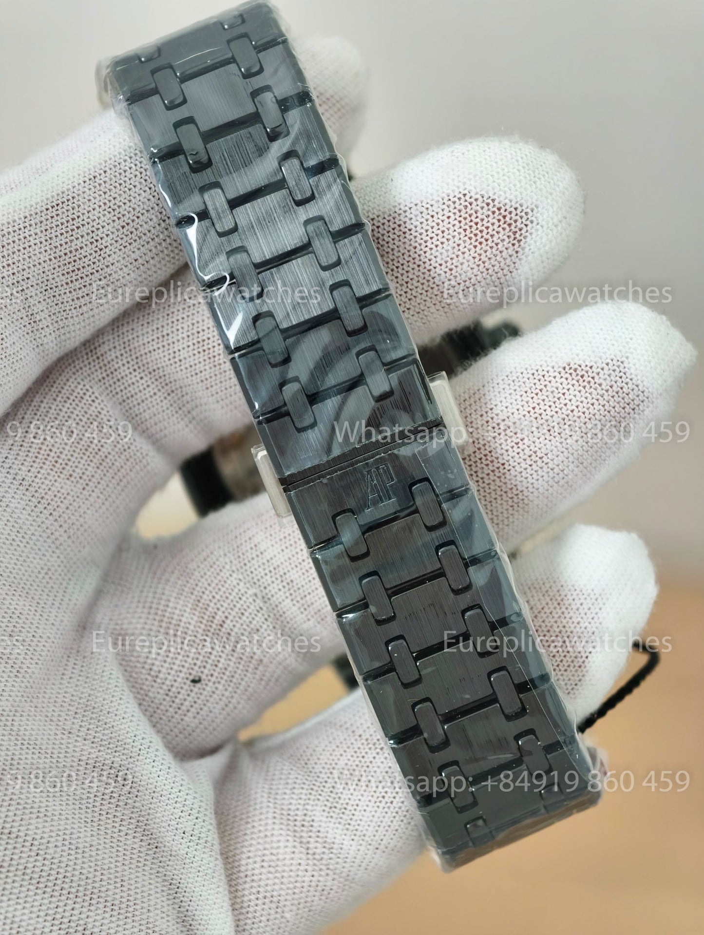 ZF - Audemars Piguet Royal Oak 15500ST Full Ceramic Black Cal. 4302 Free-Sprung Movement