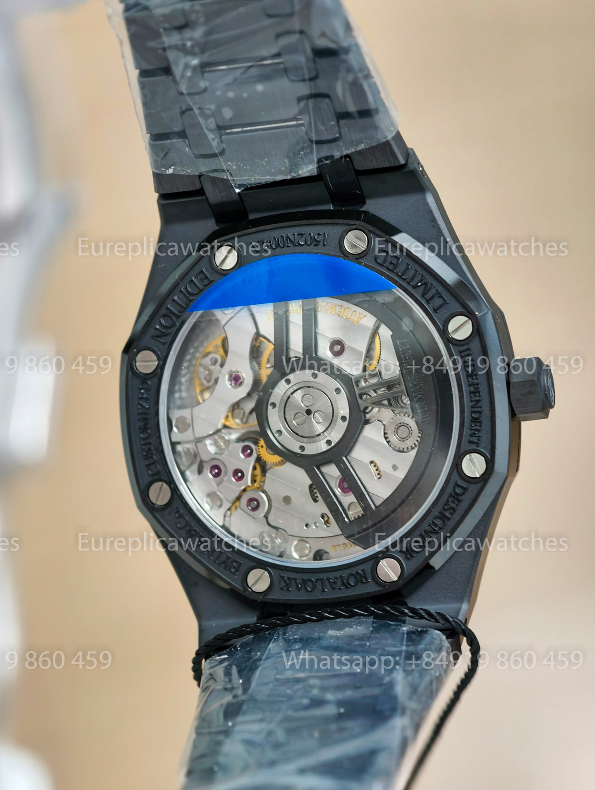ZF - Audemars Piguet Royal Oak 15500ST Full Ceramic Black Cal. 4302 Free-Sprung Movement