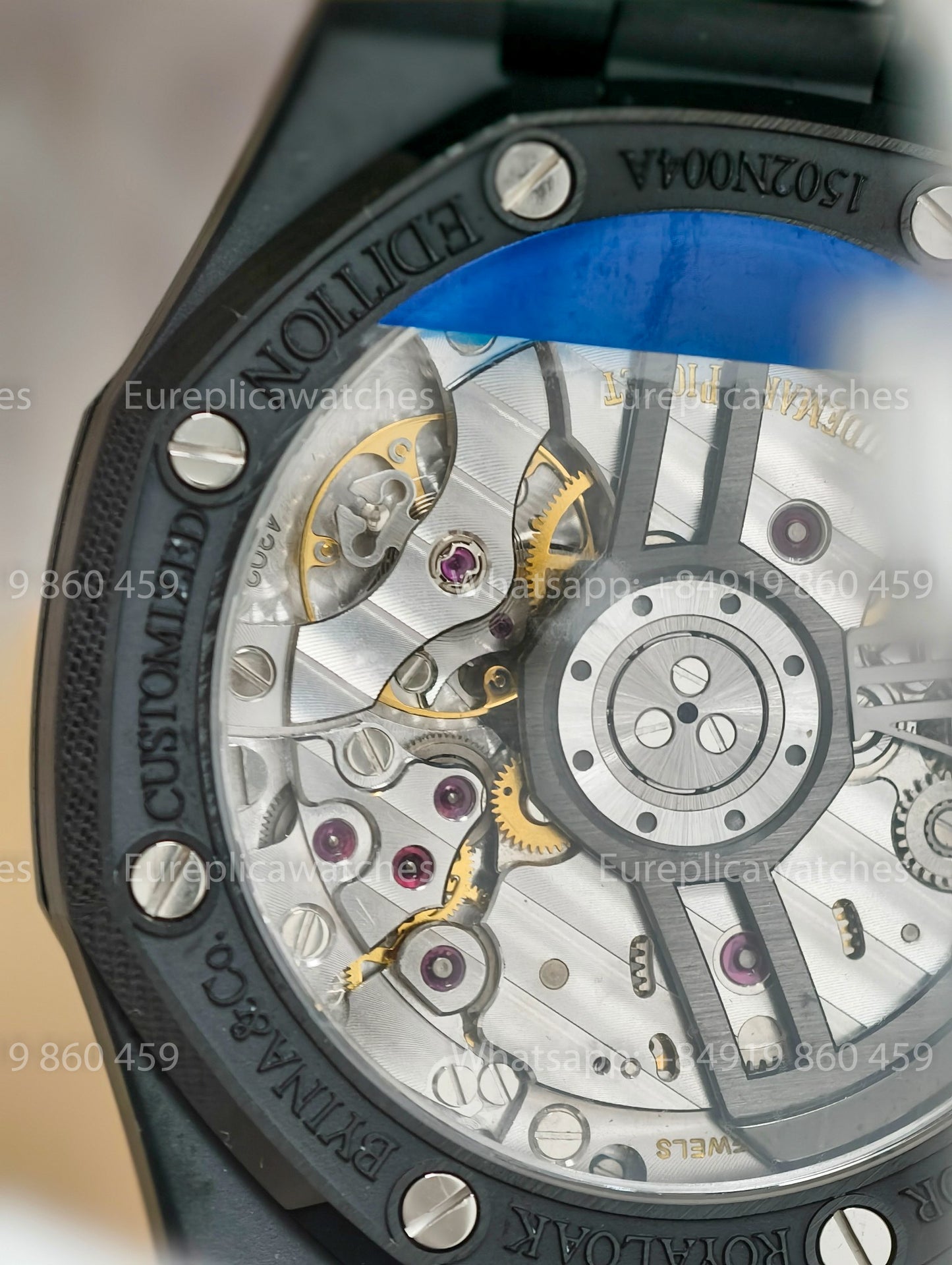 ZF - Audemars Piguet Royal Oak 15500ST Full Ceramic Black Cal. 4302 Free-Sprung Movement