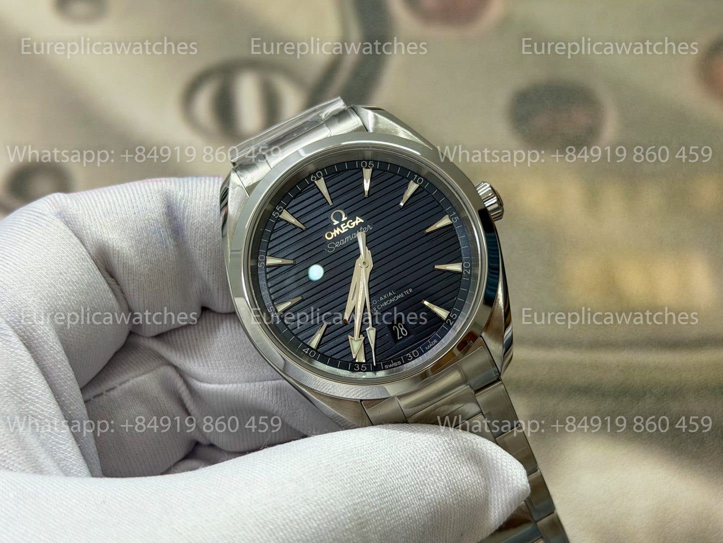 VSF Omega Seamaster Aqua Terra 150M 220.10.38.20.03.001 watch 38mm VS factory