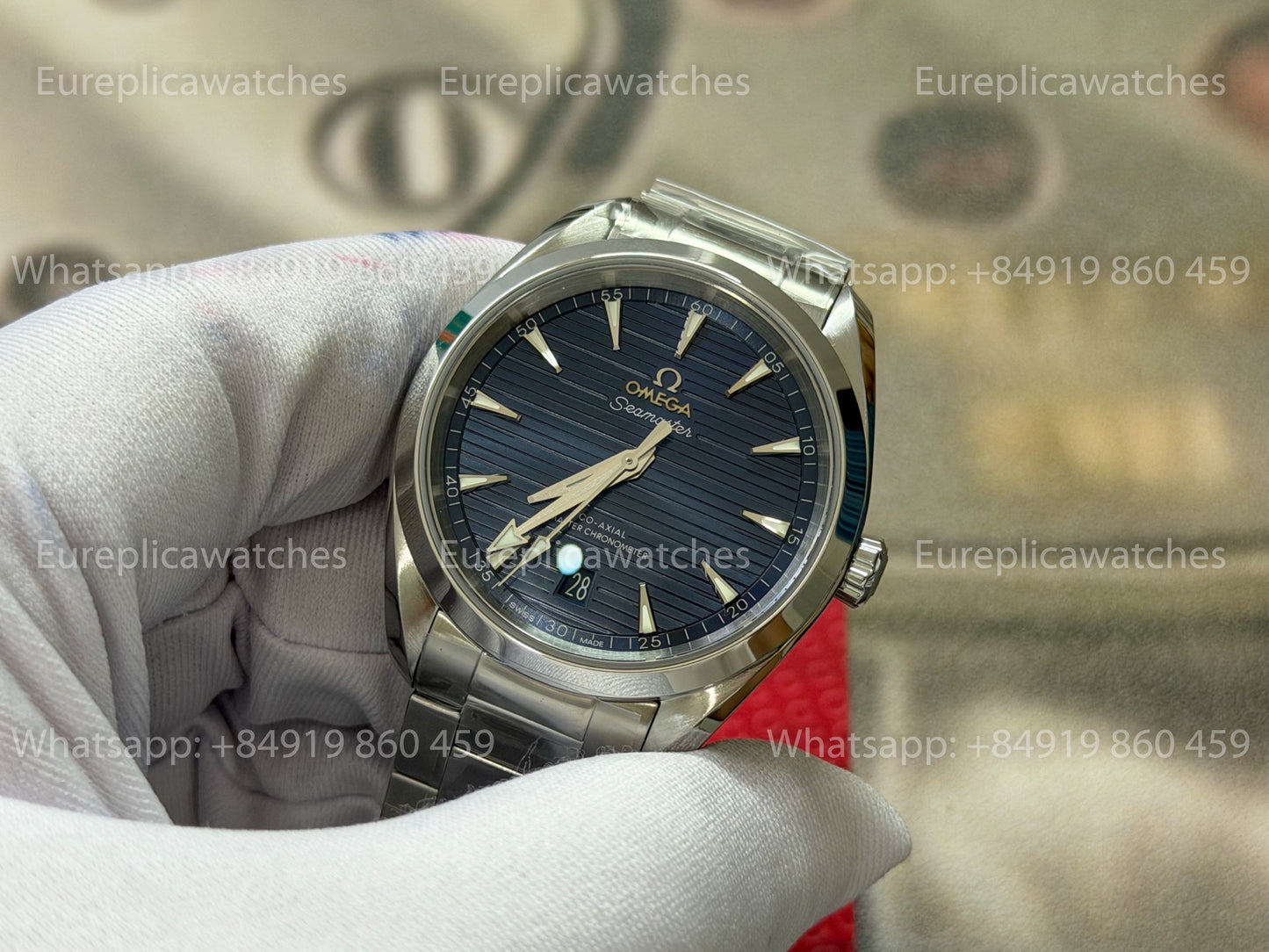VSF Omega Seamaster Aqua Terra 150M 220.10.38.20.03.001 watch 38mm VS factory