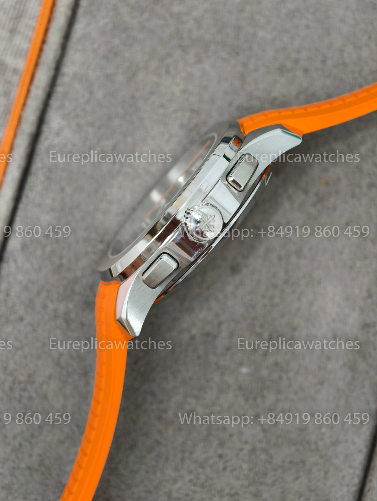 DDF Factory Patek Philippe Aquanaut Chronograph 5968 Orange Strap