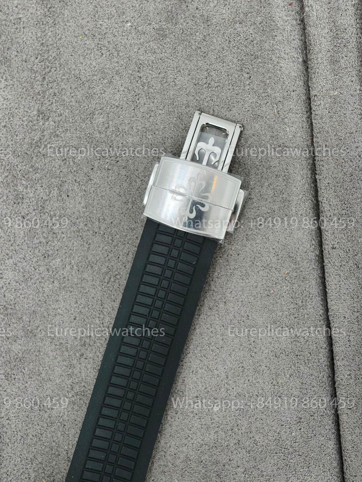 DDF Factory Patek Philippe Aquanaut Chronograph 5968 Black Strap