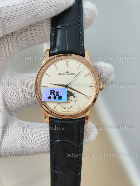 RZ Factory Jaeger LeCoultre Master Ultra Thin Moon 39 Q1362501 True 3D Moonphase Cal. 925 Free-Sprung