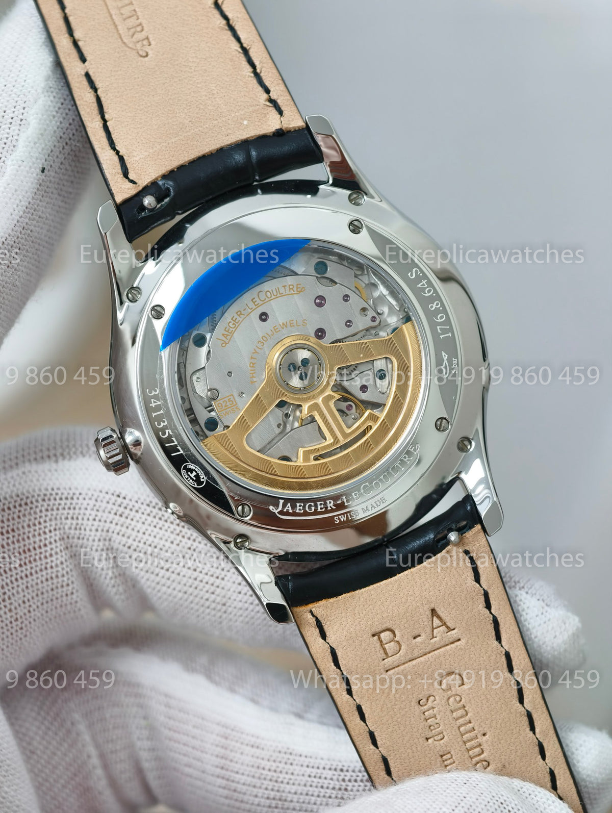 RZ Factory Jaeger-LeCoultre Master Ultra-Thin Q1368420 True 3D Moonphase Cal. 925 Free-Sprung
