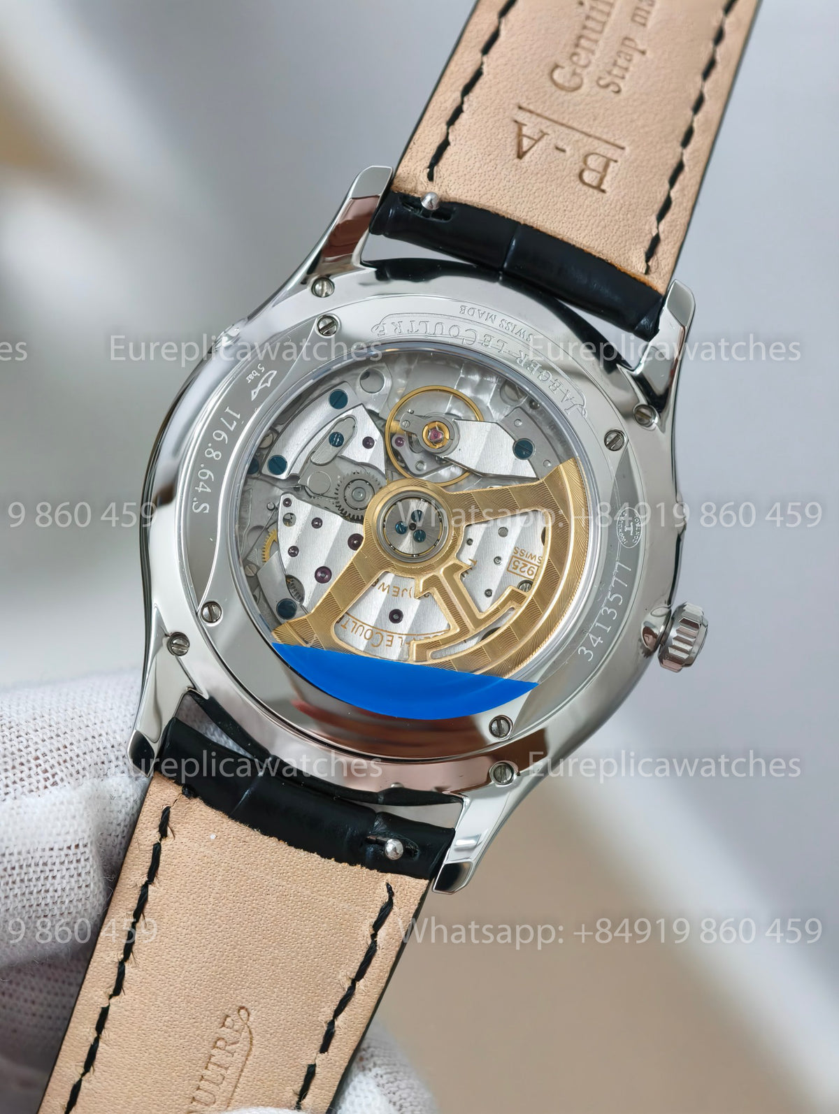 RZ Factory Jaeger-LeCoultre Master Ultra-Thin Q1368420 True 3D Moonphase Cal. 925 Free-Sprung