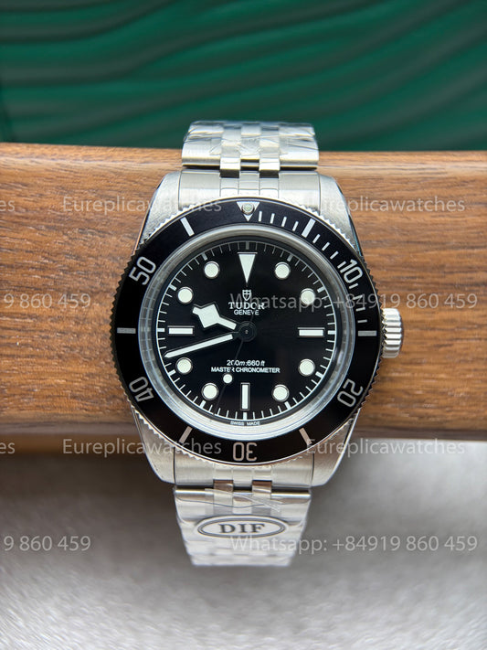 DiF Factory Tudor Black Bay 41 Monochrome – Black Bezel
