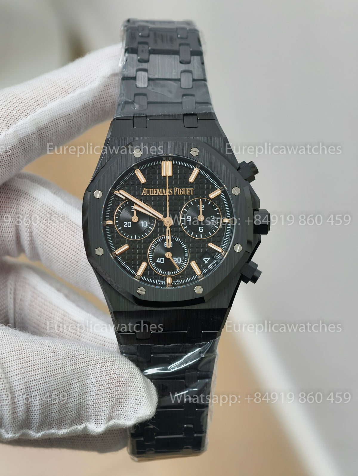 ZF Factory Audemars Piguet Royal Oak Chronograph 26240CE – Full Black Ceramic