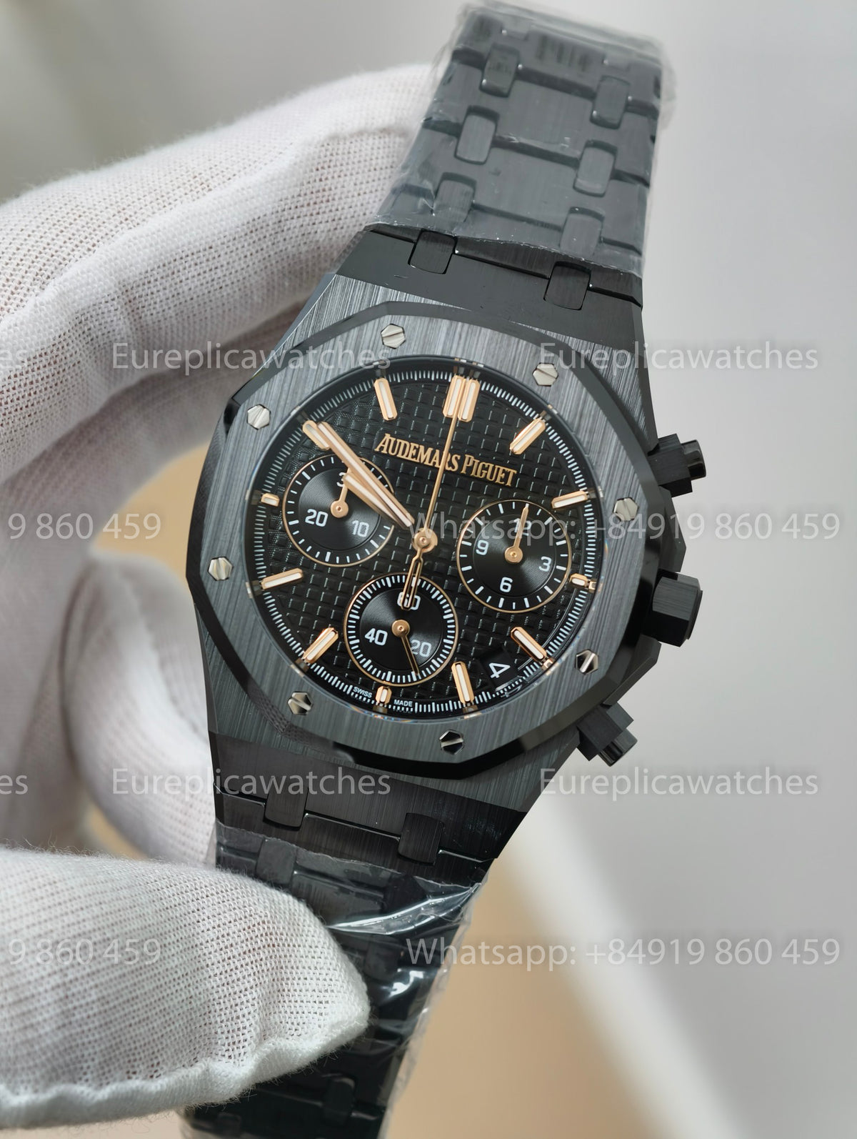 ZF Factory Audemars Piguet Royal Oak Chronograph 26240CE – Full Black Ceramic